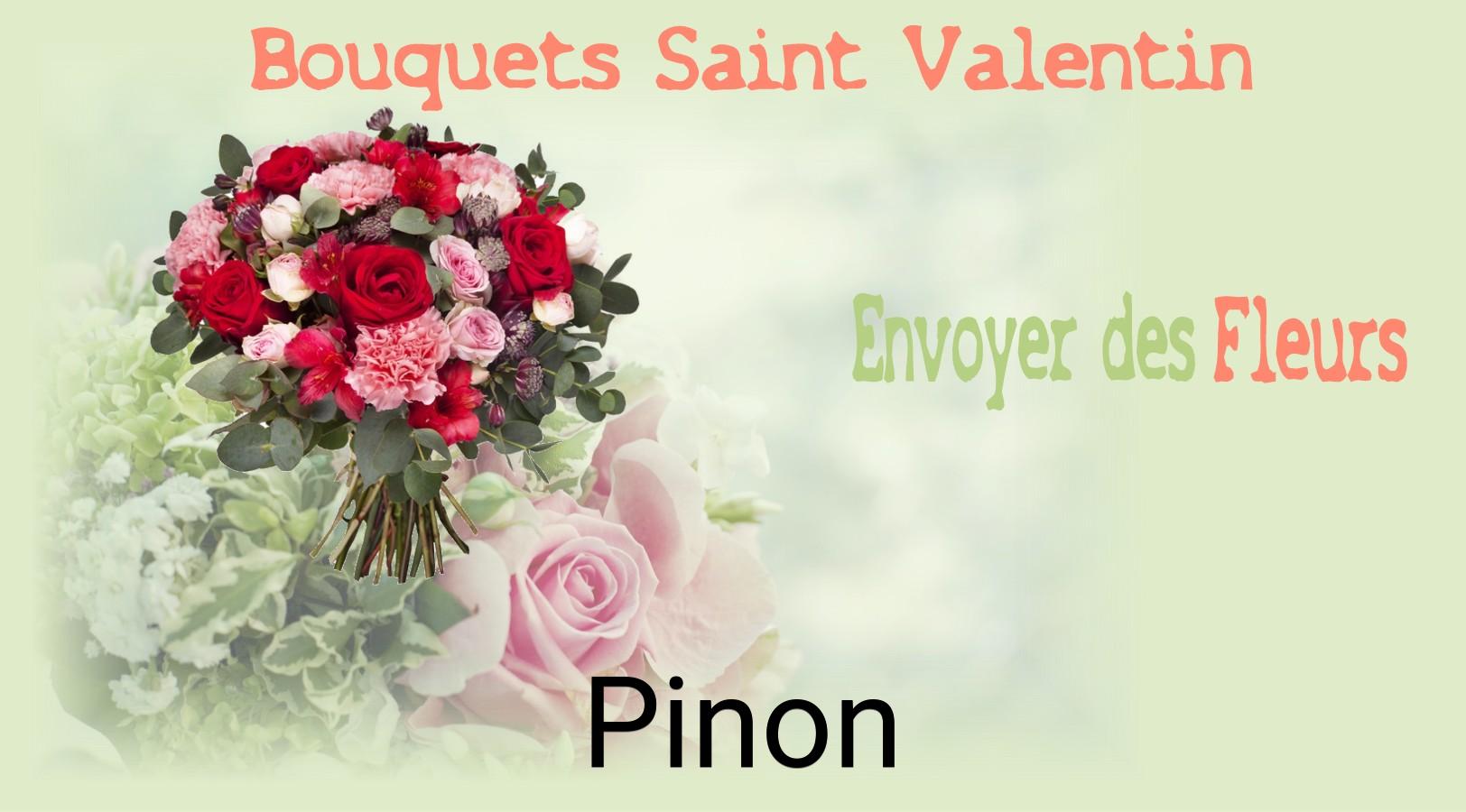 Roses de Saint-Valentin livrées à Pinon